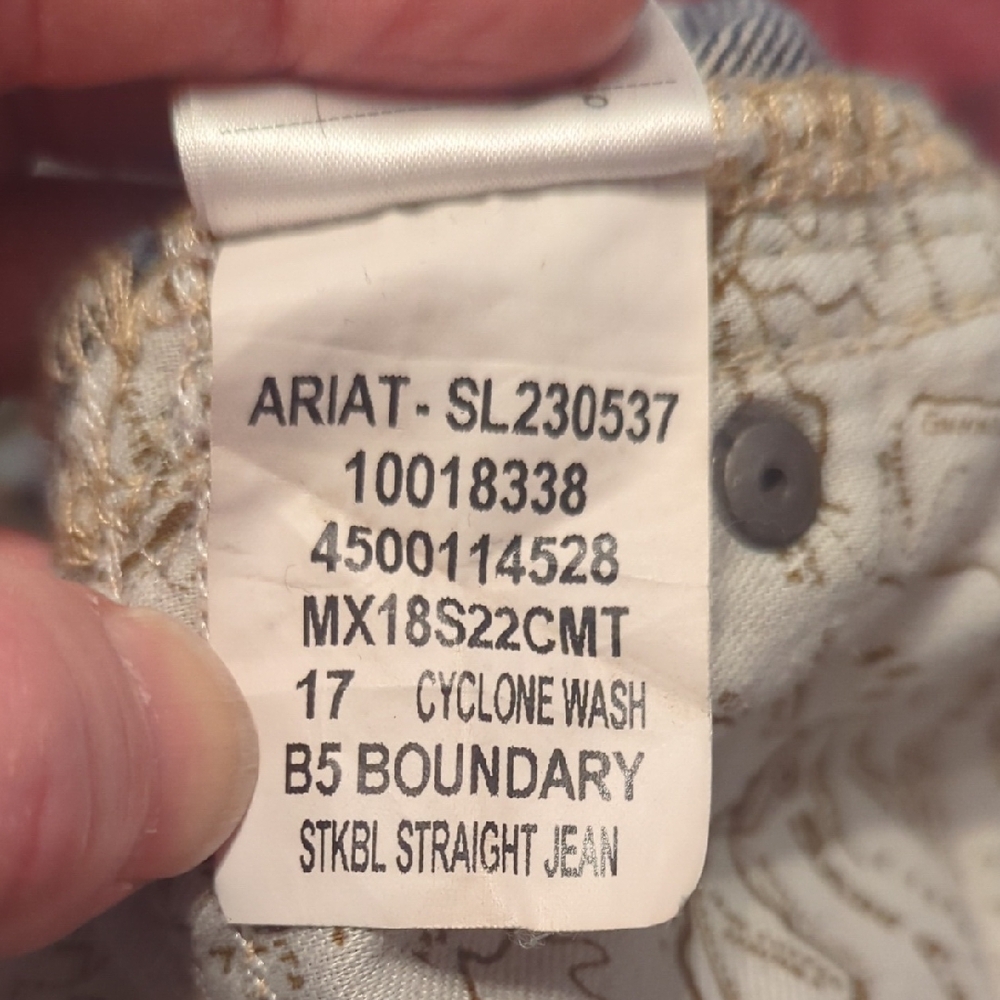 Ariat Boys Classic Indigo Slim Jeans - Picture 5 of 5